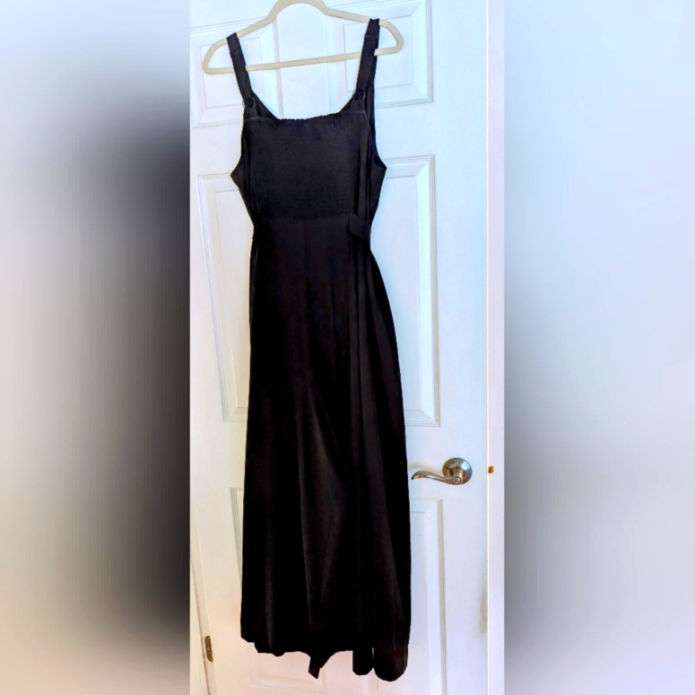 Universal Standard Promenade Eco Wide Leg Jumpsuit, 18/20, (US size M), Black